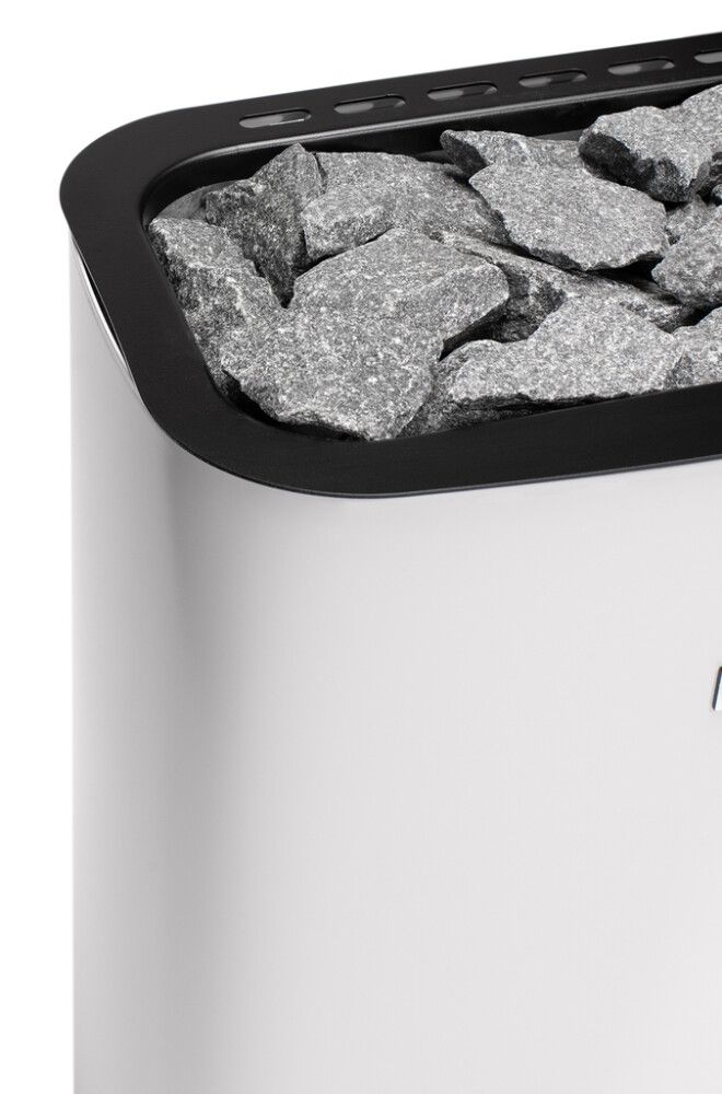 Sähkökiuas Narvi NC Electric WiFi valkoinen 9 kW