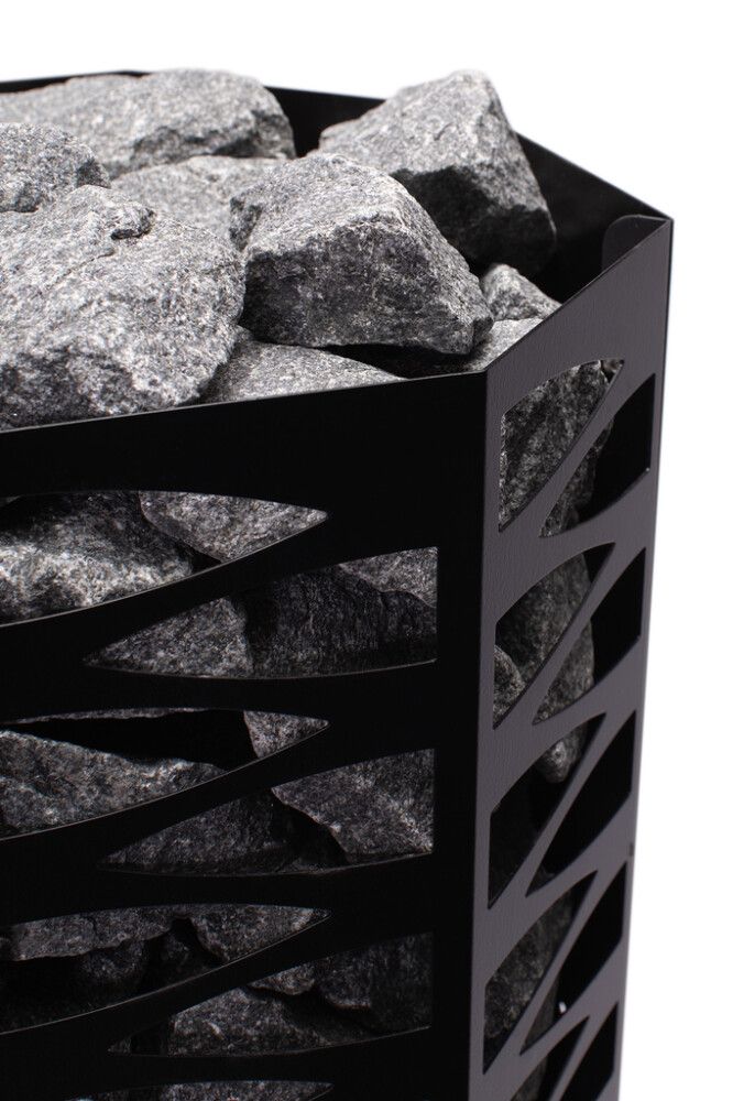 Sähkökiuas Narvi Smooth WiFi musta 6,8 kW