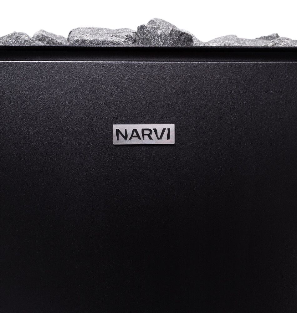 Sähkökiuas Narvi Ultra Small WiFi musta 6 kW