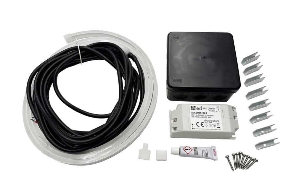 LED-saunavalaisin Cariitti Ultra Ambient white side 2 m