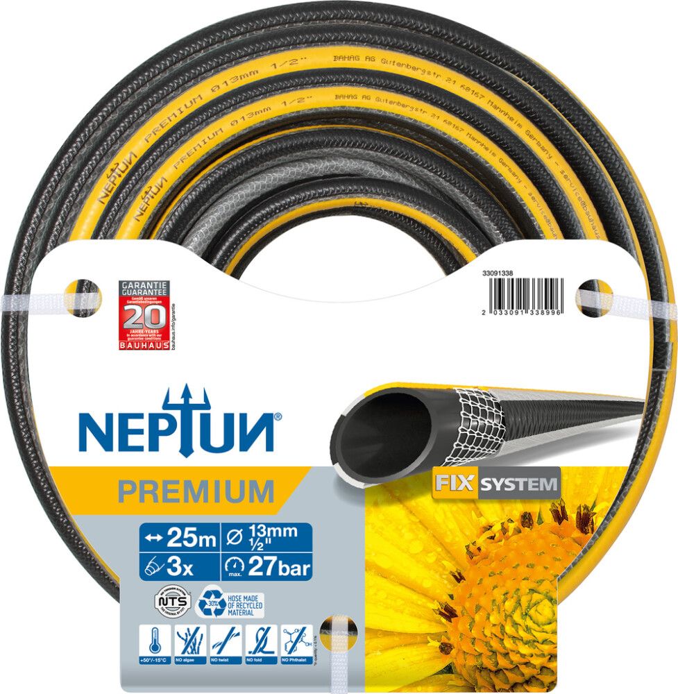 Puutarhaletku Neptun Premium 1/2" 25 m
