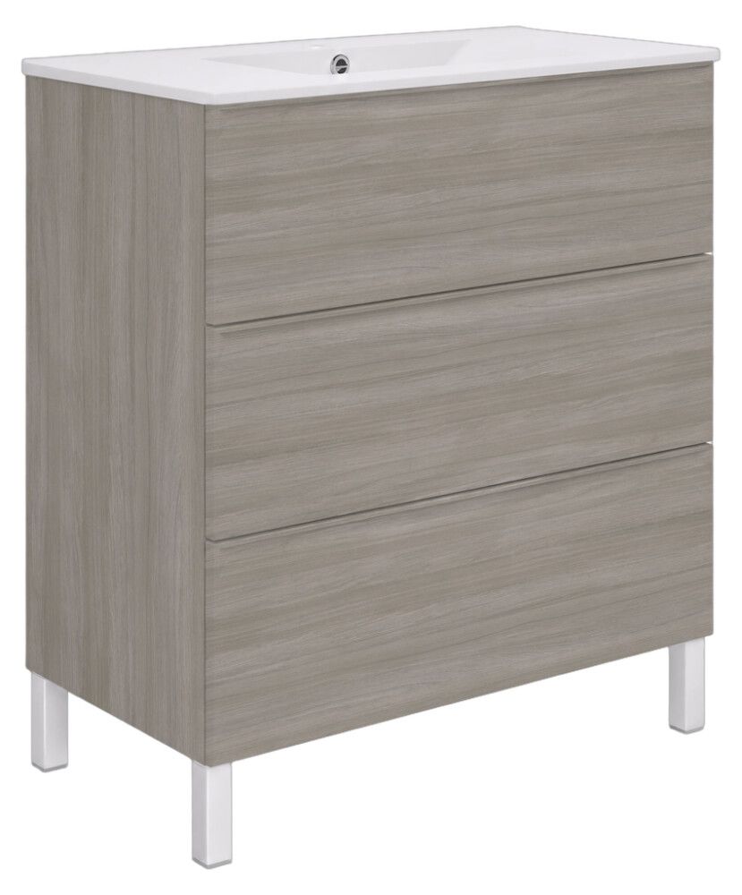 Kylpyhuonekaluste Ordonez Gin harmaa 80 cm