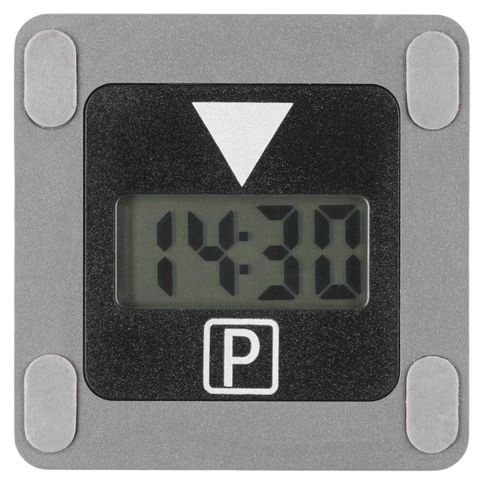 Digitaalinen pysäköintikiekko Carman musta 8 x 8 cm