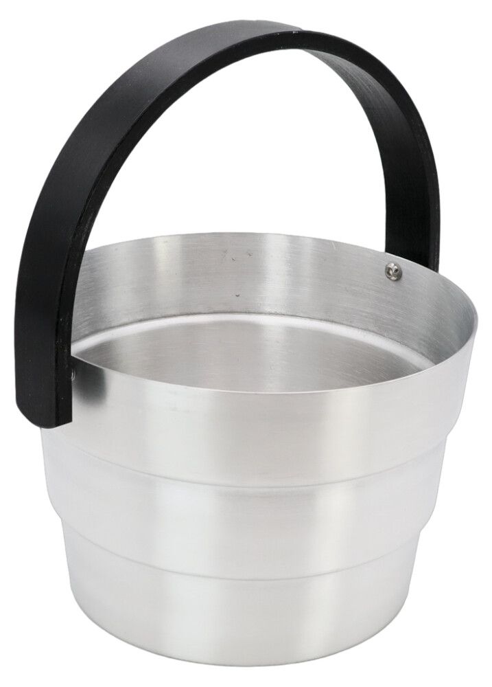 Sanko Saunia Pyörre alumiini/musta 6 l