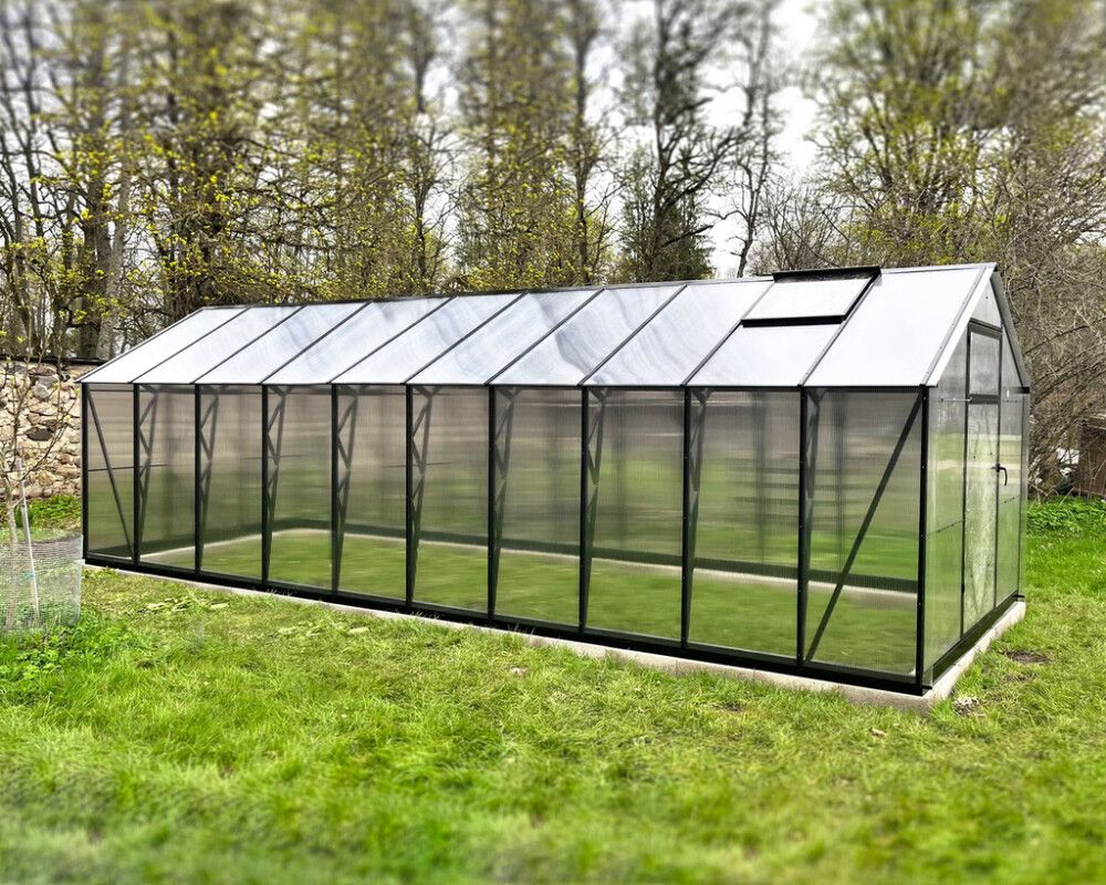 Kasvihuone Ecoslider Lux 2.0 X 13,8 m²