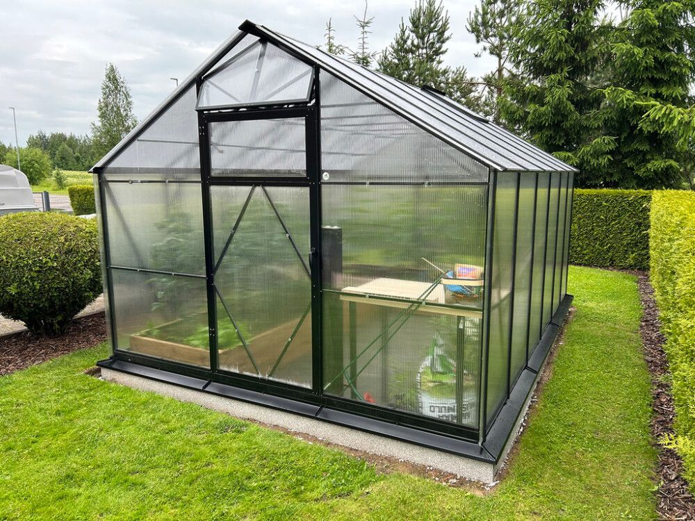 Kasvihuone Ecoslider Lux 3.0 X 12,3 m²