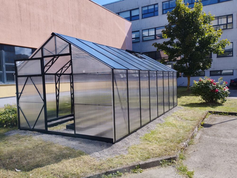 Kasvihuone Ecoslider Lux 3.0 X 16,5 m²