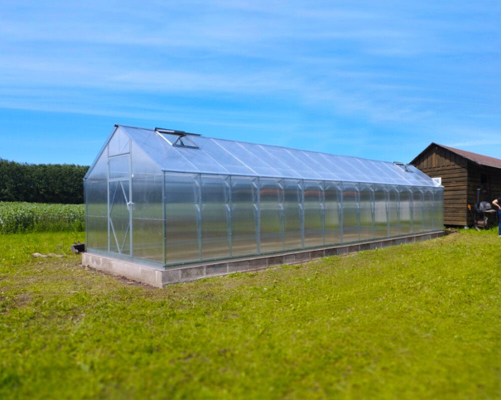 Kasvihuone Ecoslider 2.0 X 10 20,94 m²