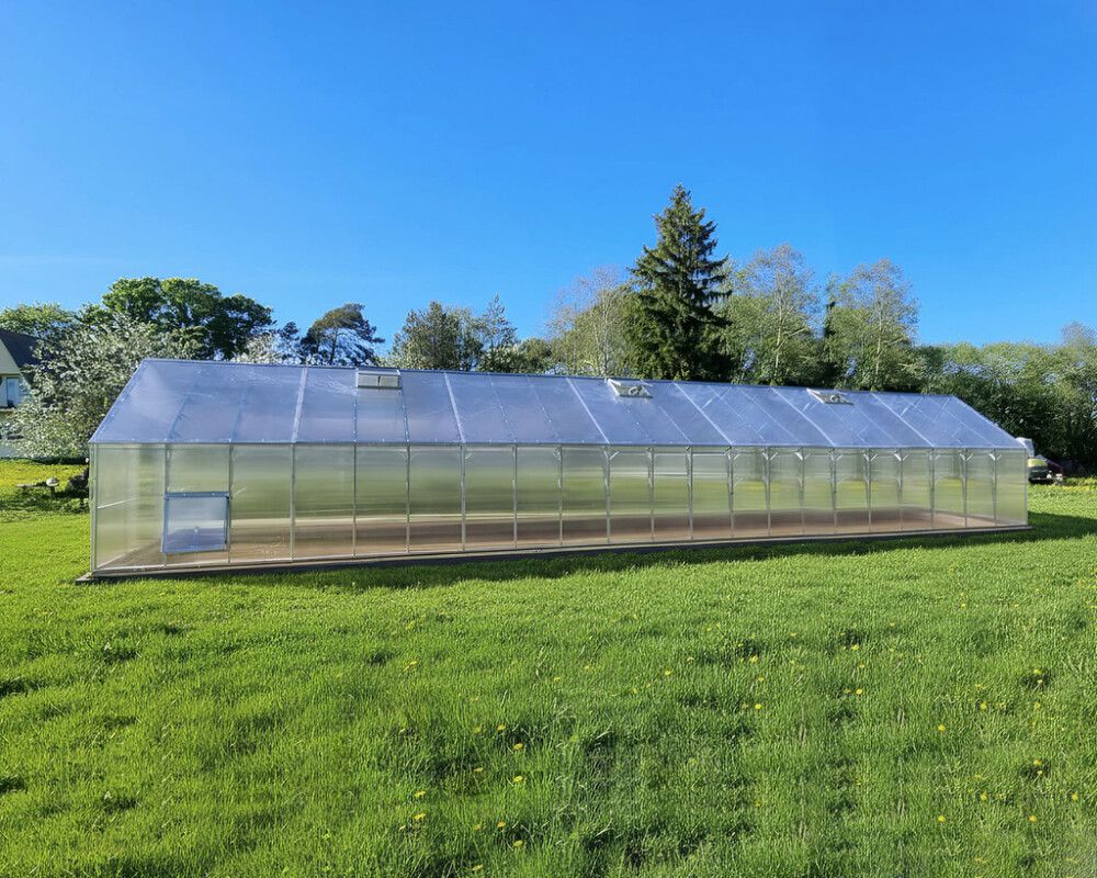 Kasvihuone Ecoslider DD 4.0 X 58,76 m²