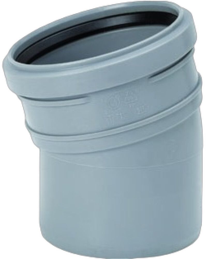 Kulmayhde Uponor HTP harmaa Ø 50 mm 15°