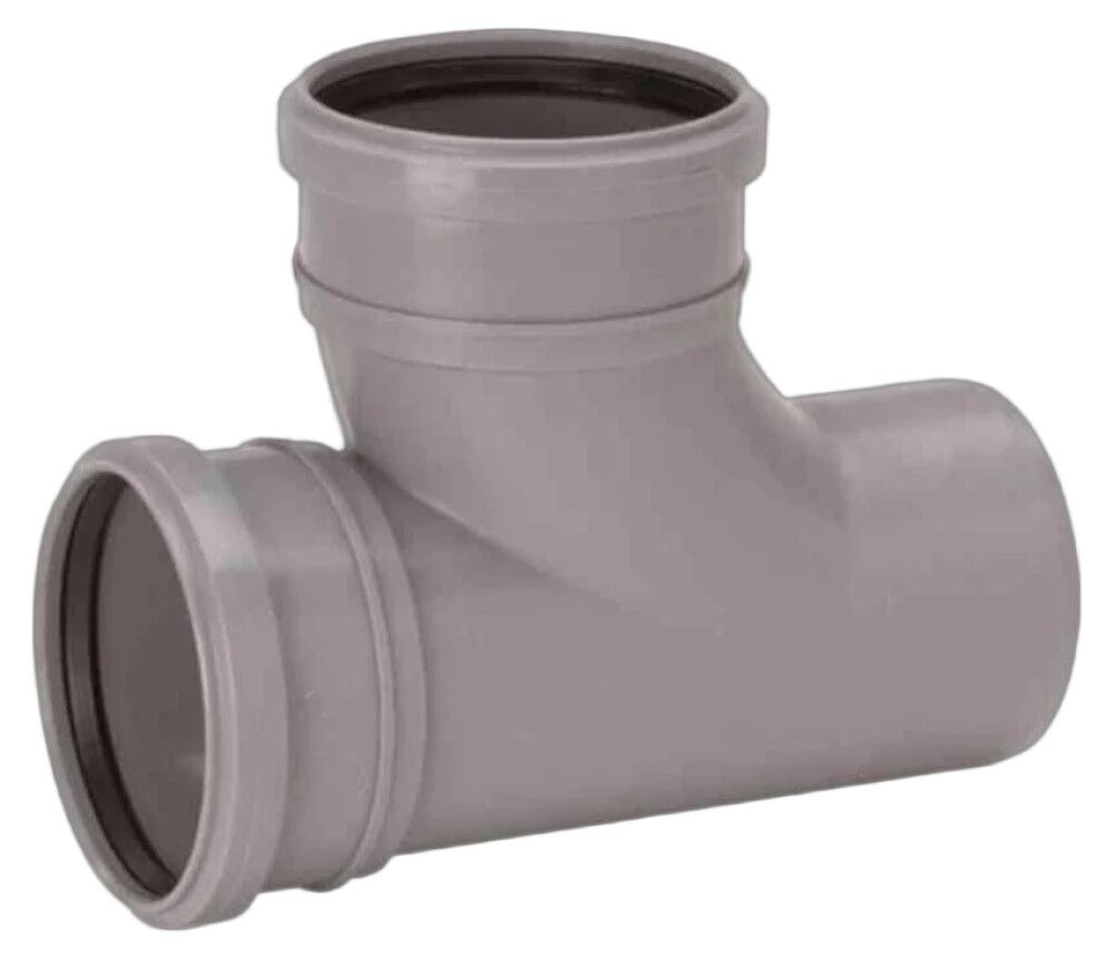 Viemärin haarayhde Uponor HTP harmaa 110 x 75 mm 88,5°