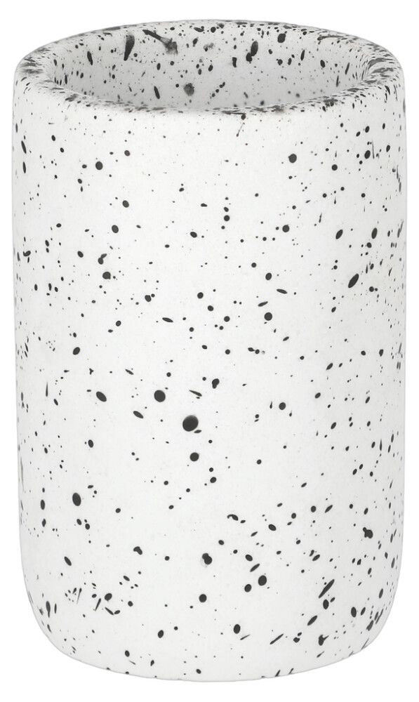 Muki Camargue Stone Terrazzo valkoinen Ø 8 x 11 cm
