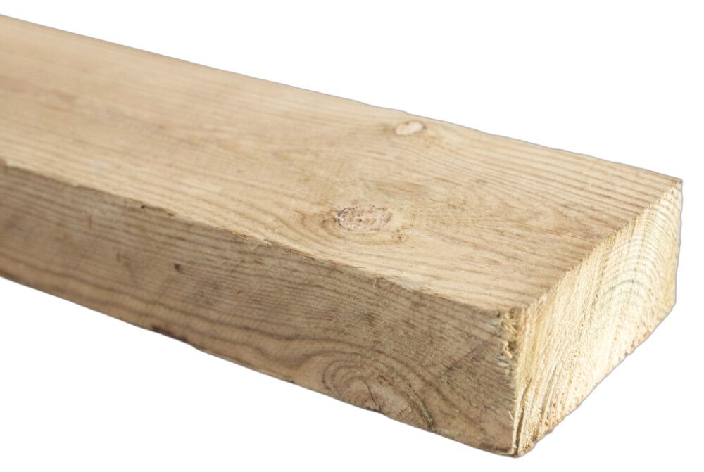 SUORATOIMITUSTUOTE Runkopuu kyllästetty vihreä 50 x 100 mm A sahattu (per metri)