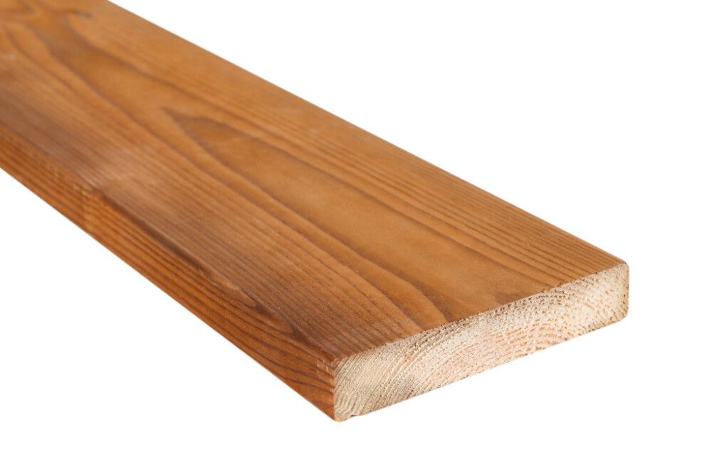 SUORATOIMITUSTUOTE Terassilauta kyllästetty ruskea 28 x 145 mm AB (per metri)
