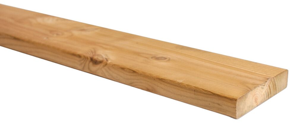 SUORATOIMITUSTUOTE Lauta kyllästetty vihreä 21 x 95 mm AB höylätty SHP (per metri)