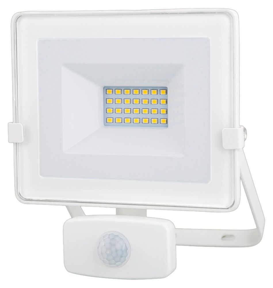 LED-valonheitin Harju Promo liiketunnistimella valkoinen 30 W 2400 lm 4000 K IP44