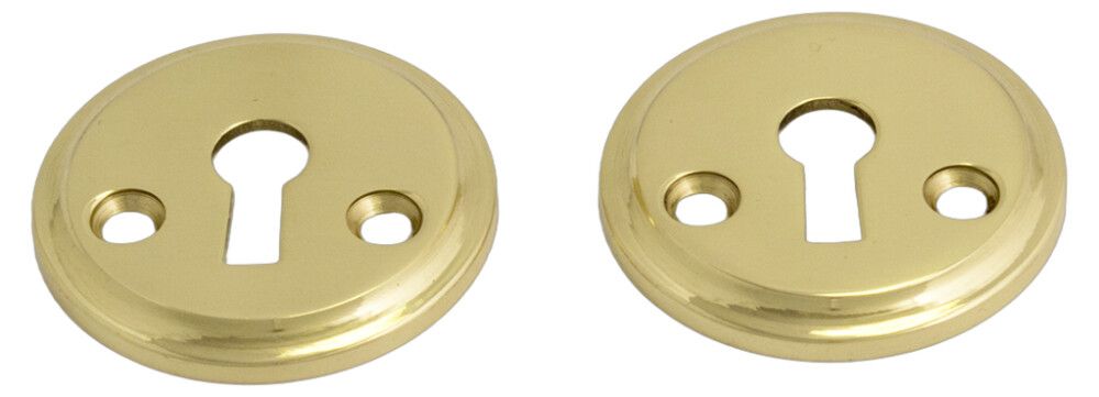 Avainkilpi Habo 1681 kiillotettu messinki Ø 50 mm