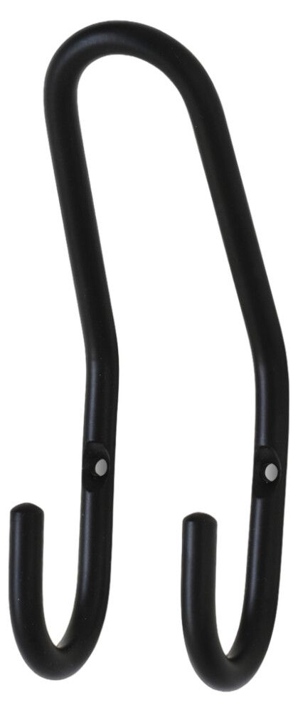 Kaksoiskoukku Habo Saturn musta 52 x 140 mm