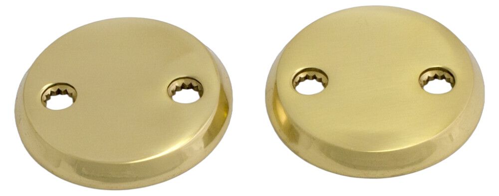 Peitekilpi Habo 4265 kiillotettu messinki Ø 52 mm