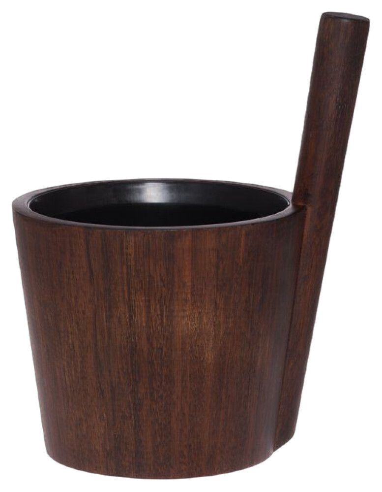 Saunakiulu Rento Bambu Duo tummanruskea 5 l