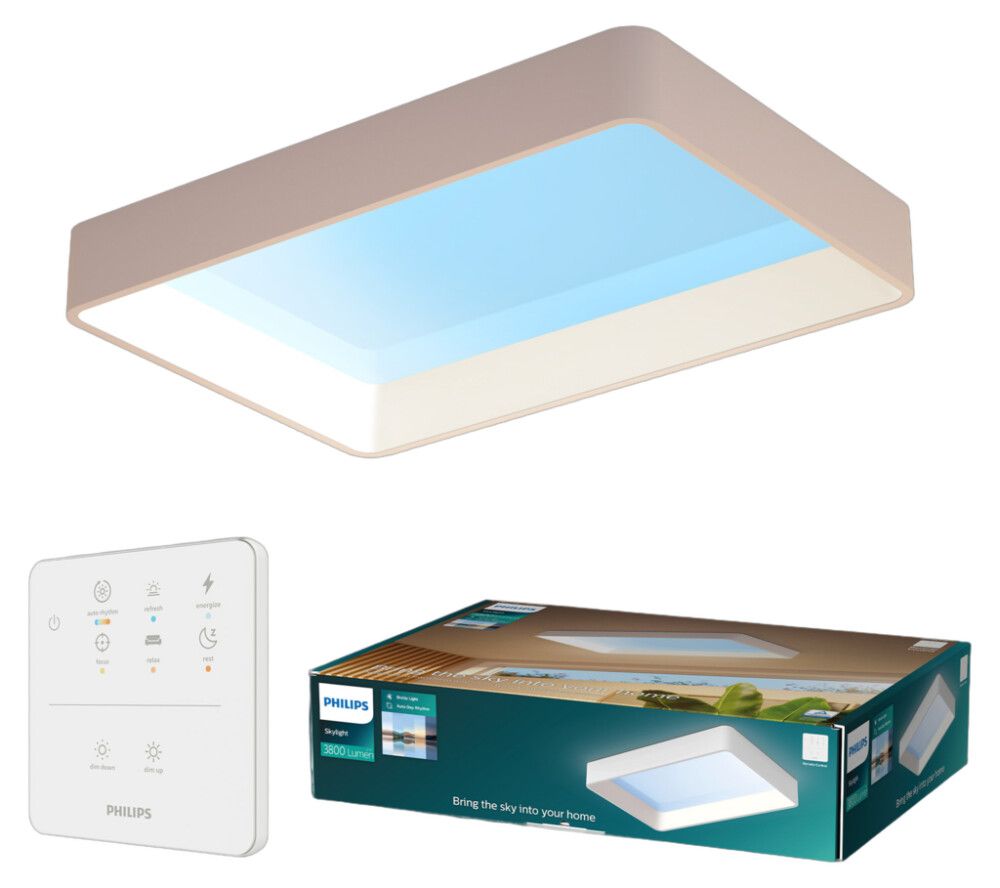 LED-paneelivalaisin Philips Skylight valkoinen 65,3 x 45,3 cm