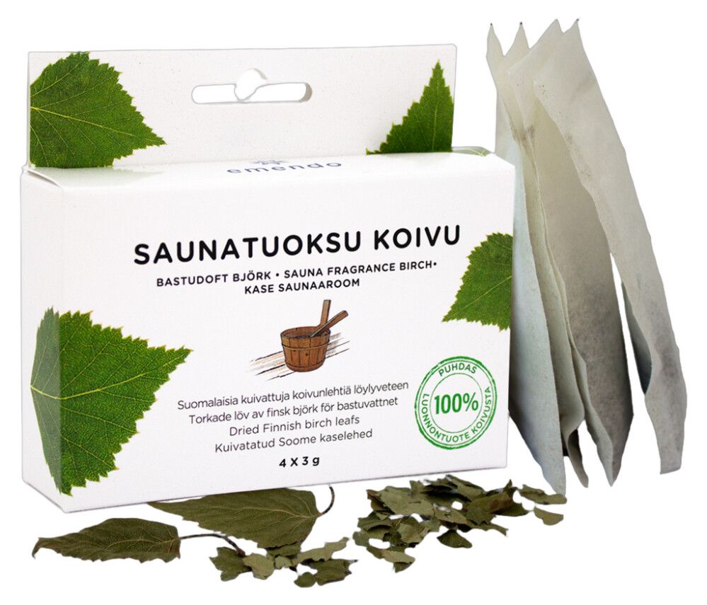 Saunatuoksu Emendo Koivu 4 x 3 g