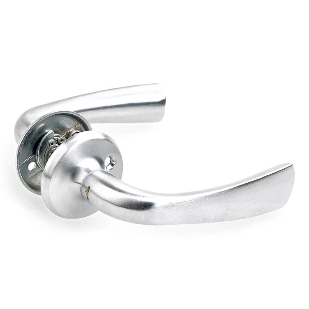 Ulko-ovenpainike Habo Copenhagen Harjattu Kromi