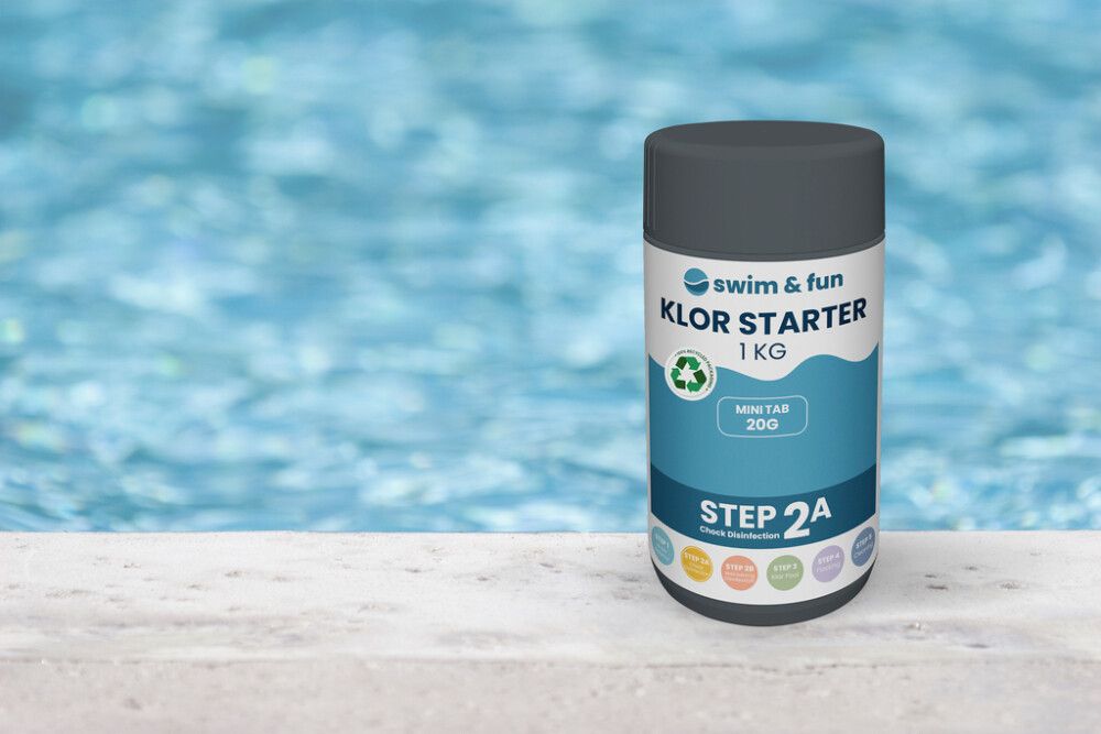 KlorStarter Swim&Fun pikakloori tabletit 1 kg