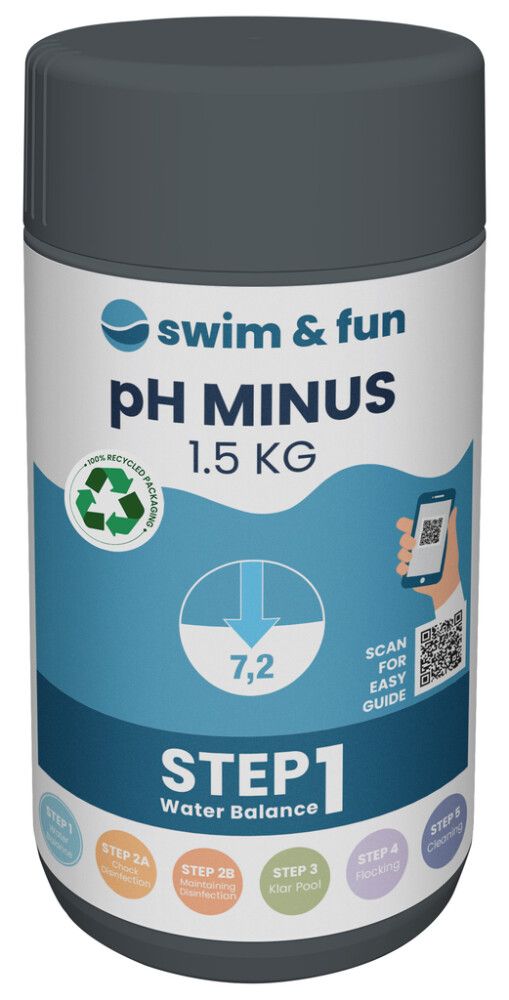 pH-Minus Swim&Fun 1,5 Kg