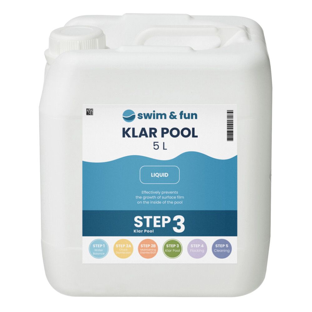 Levänestoaine KlarPool Swim&Fun 5 l