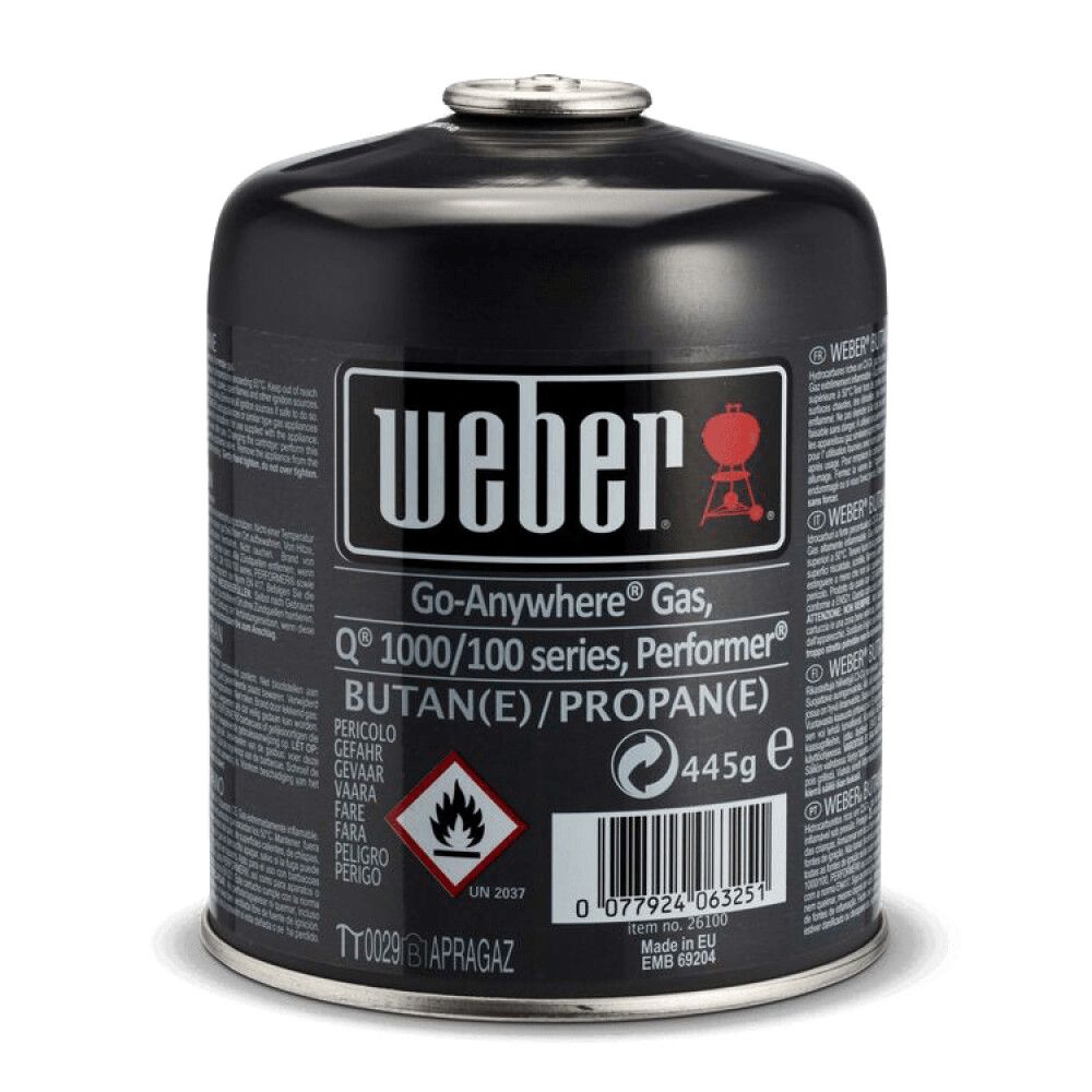 Kaasusäiliö Weber kertakäyttö 445 g