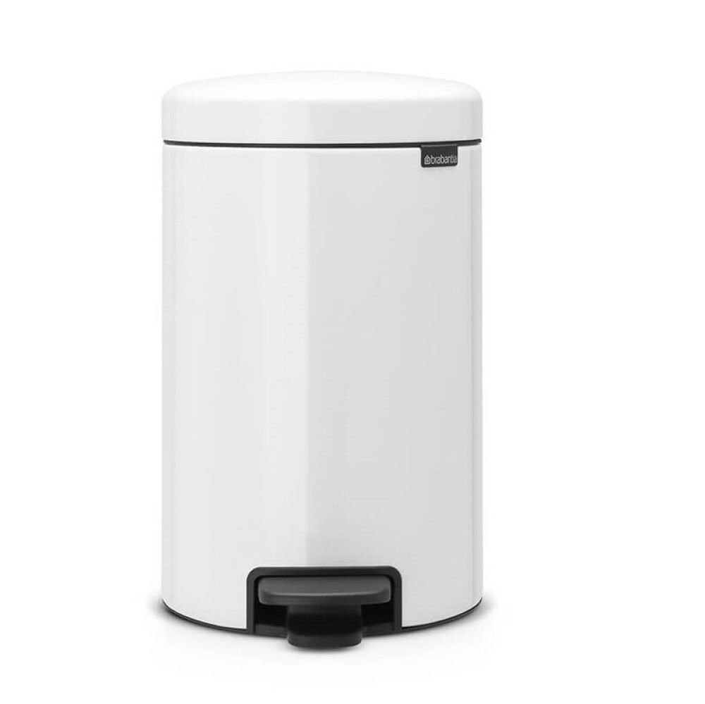 Roska-astia polkimella Brabantia Newicon White 12 l