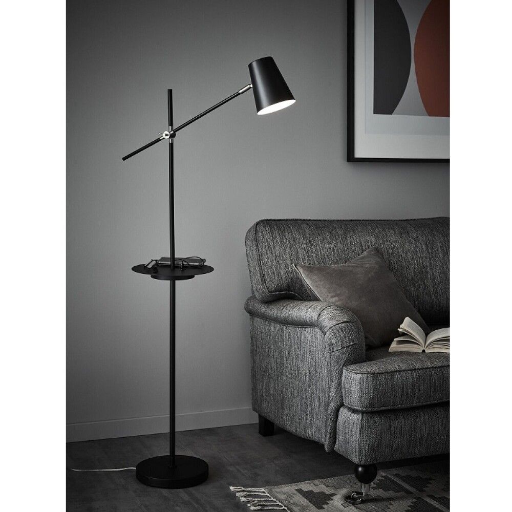 Lattiavalaisin Markslöjd Linear Musta