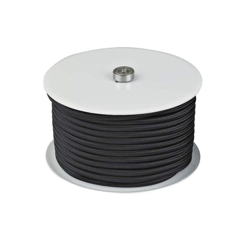 Kangaspäällysteinen kaapeli Halo Design musta 25 m x 0,75 mm (per metri)