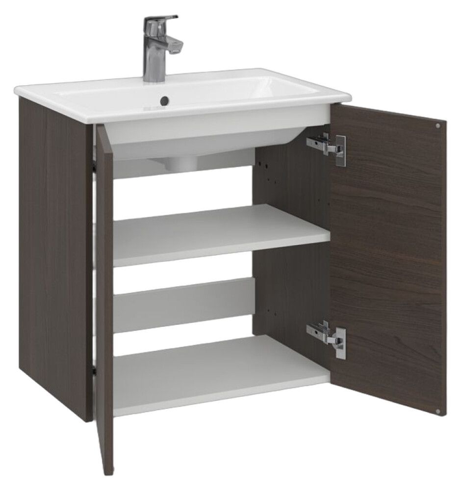 Allaskaappi Temal Astra ruskea saarni 60 x 40 x 60,3 cm, 2 ovea