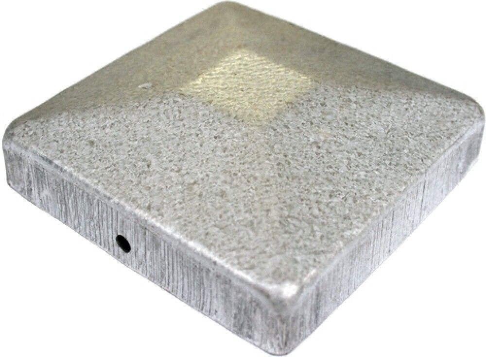 Tolpanhattu kuumasinkitty 75 x 75 mm