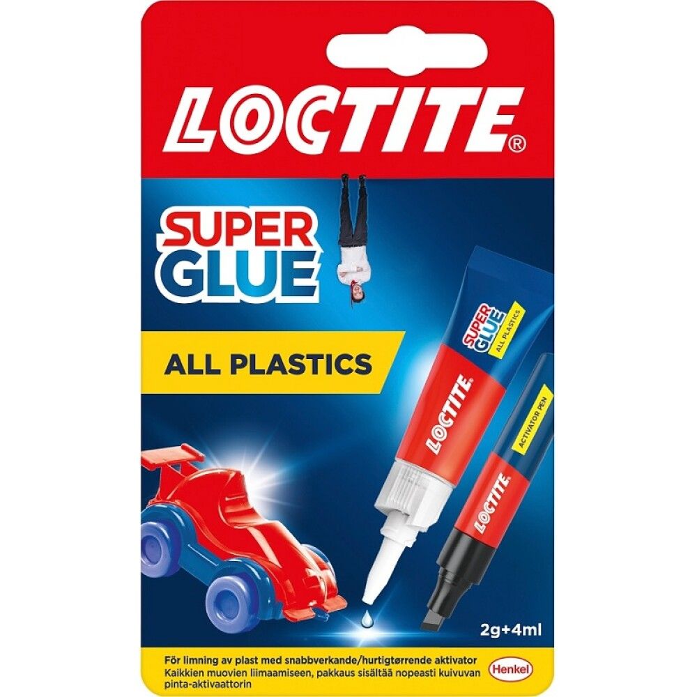 Muovipikaliima Loctite Super Glue All Plastics 2 g