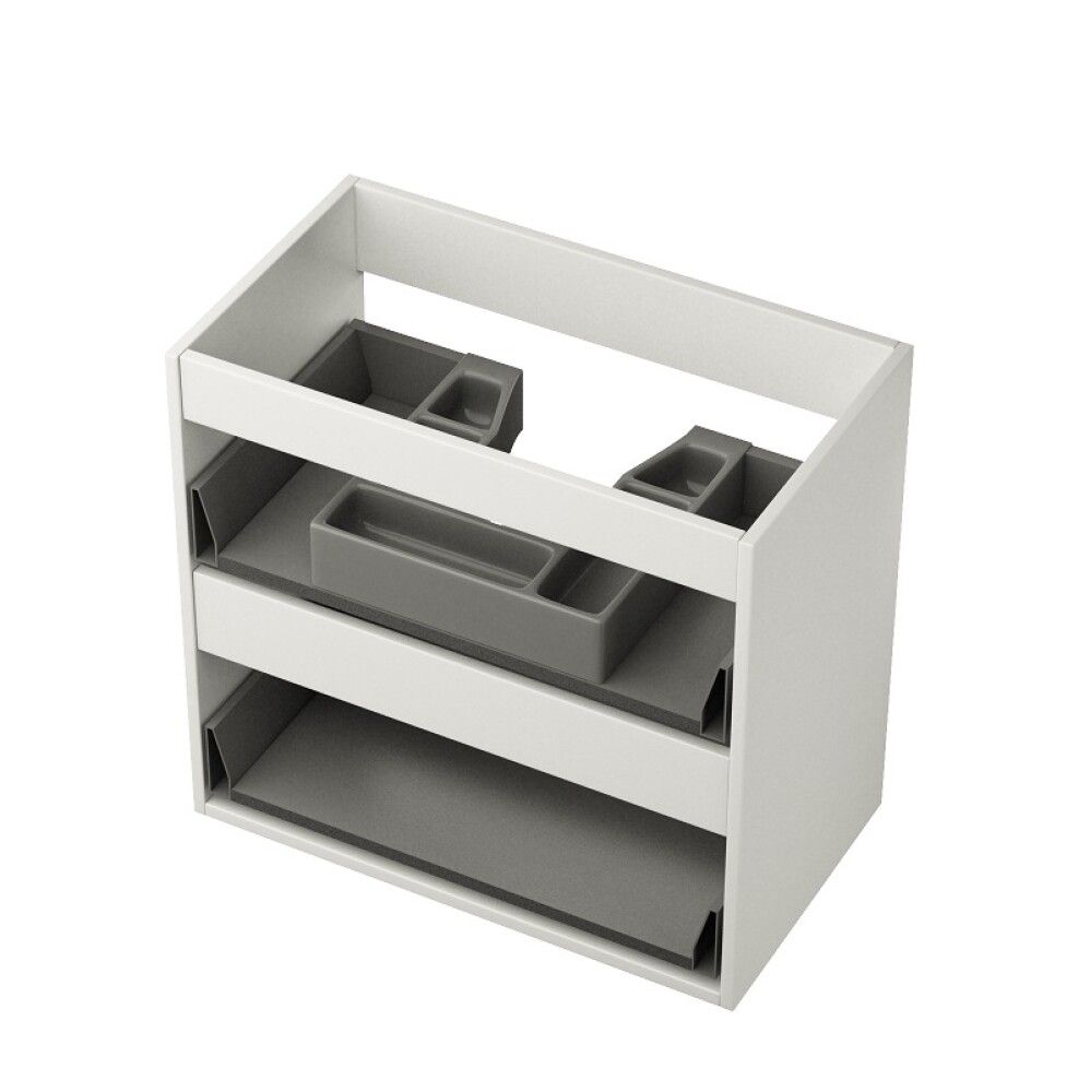 Allaskaappi Camargue Skärgård Slim Line 60 x 33 x 55 cm Mattavalkoinen