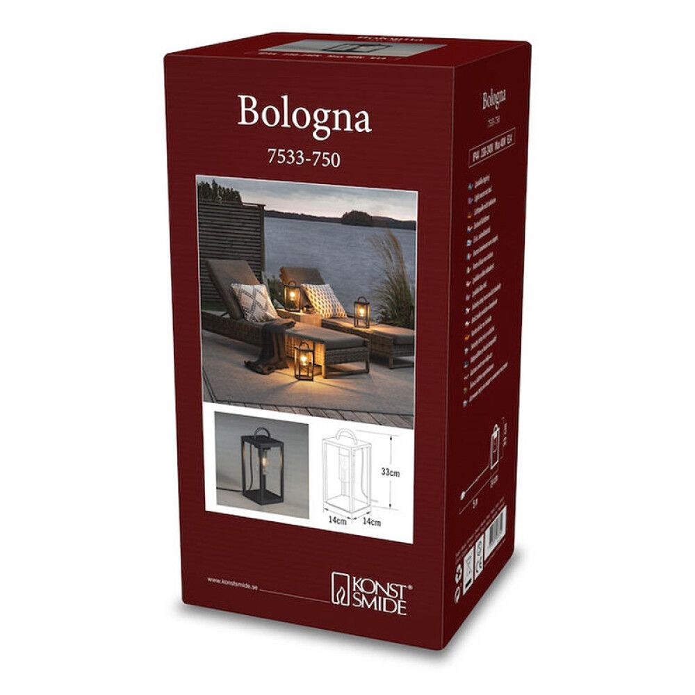 Lyhtyvalaisin Konstsmide Bologna