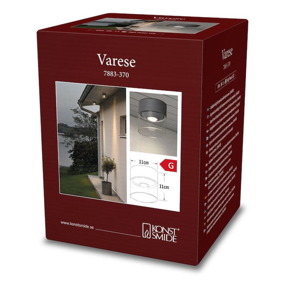 Ulkokattovalaisin Konstsmide Varese