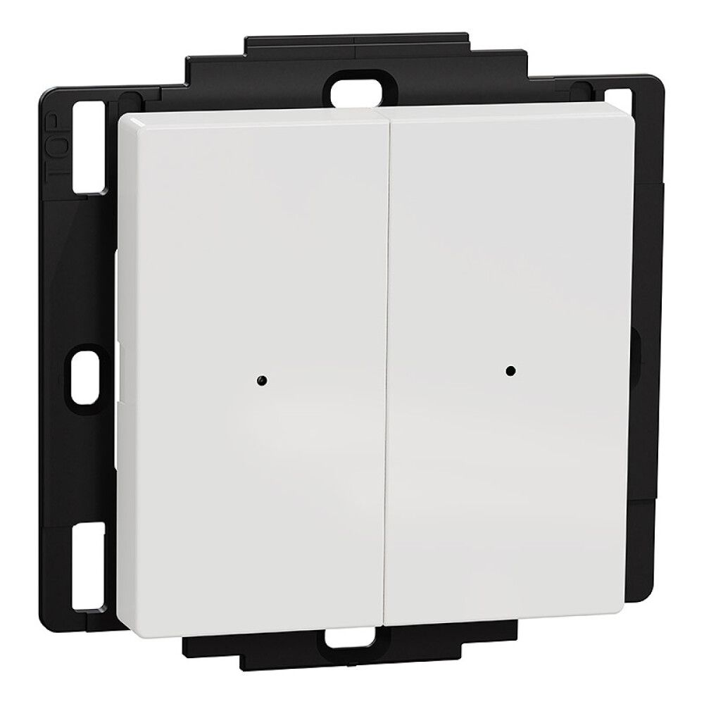 Langaton Painike 2-osainen Valkoinen