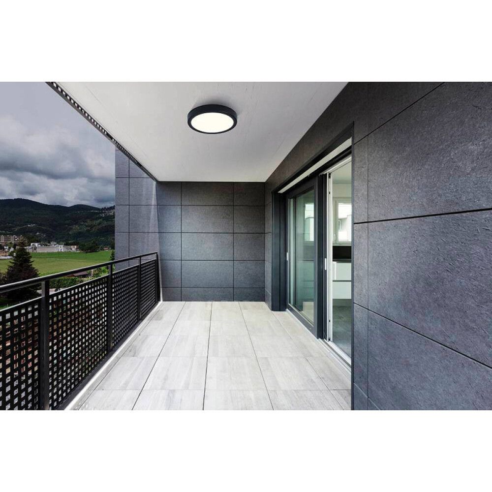 Kattovalaisin Eglo Argolis 2 Pyöreä Musta