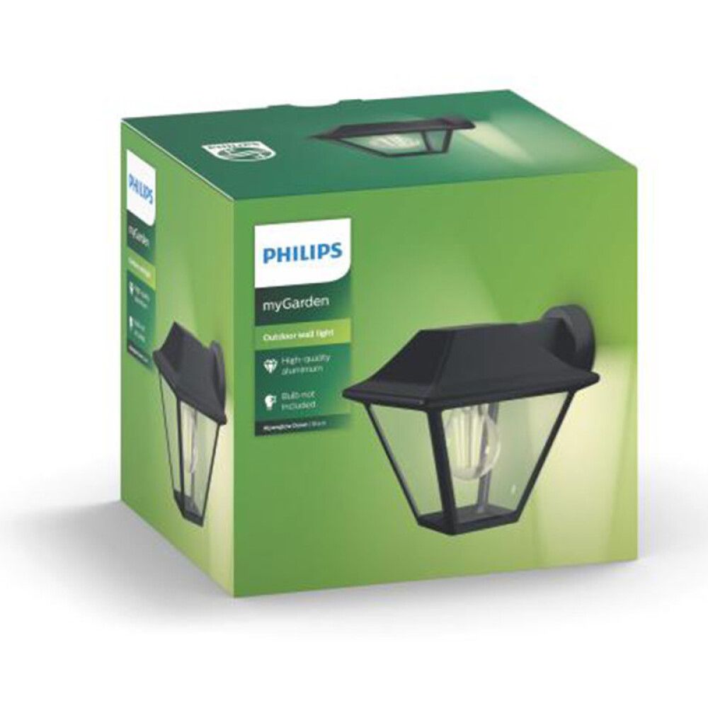 Ulkoseinävalaisin Philips Alpenglow 1 x 60 W
