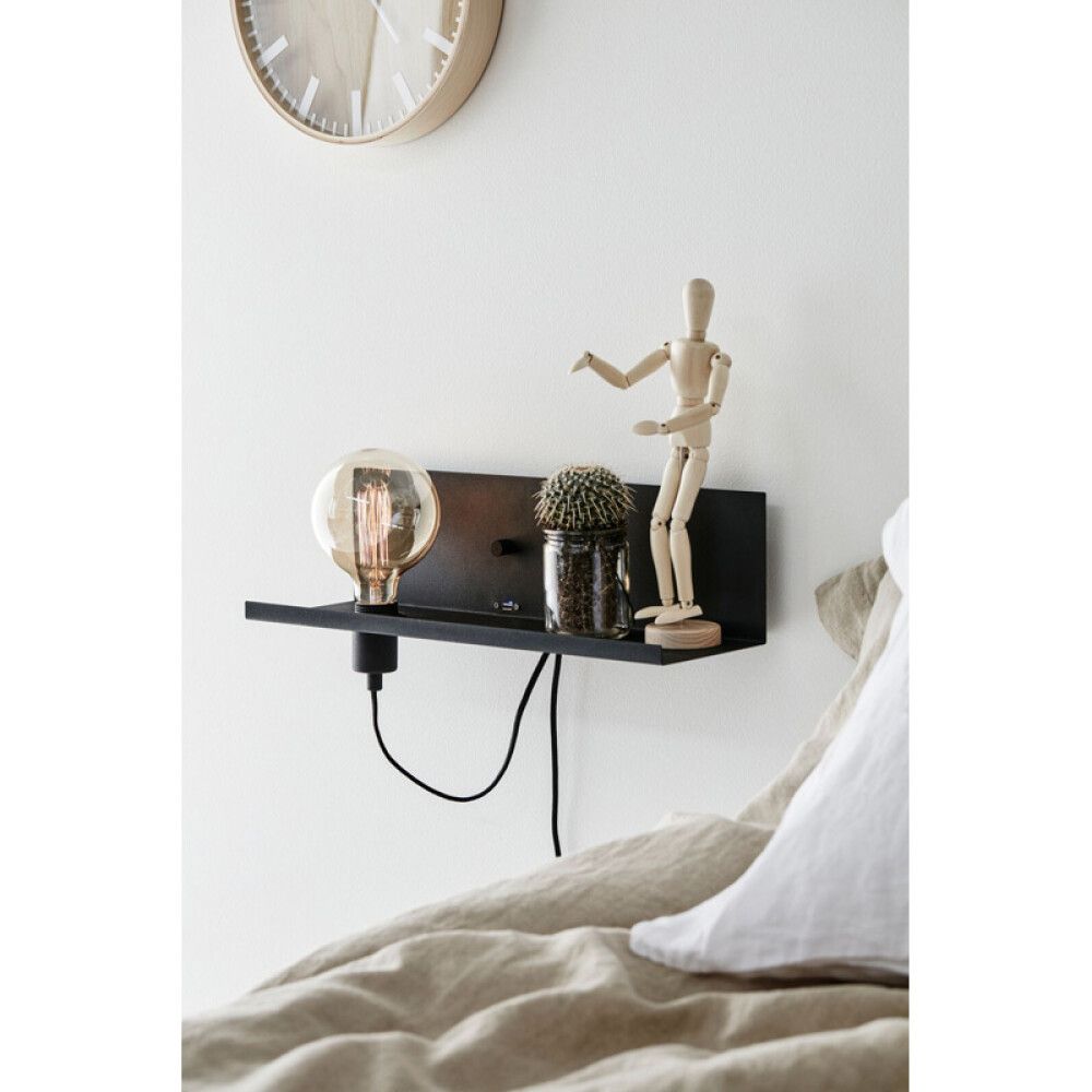 Seinävalaisin Markslöjd Multi Musta