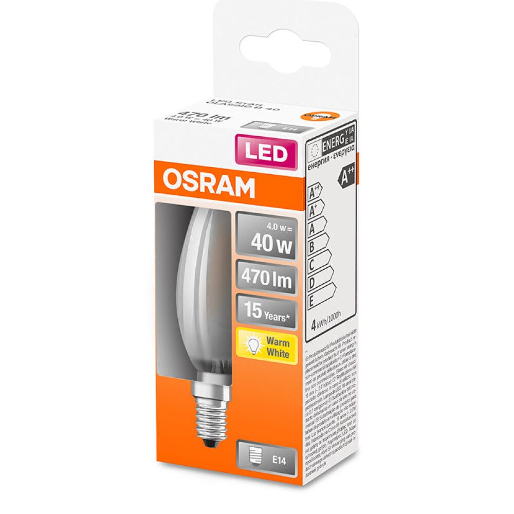 Led Star Osram CLAS B 40 FR 4W/2700K E14