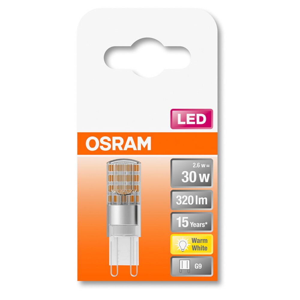 Led Pin Osram G9 30 2.6W/2700K G9