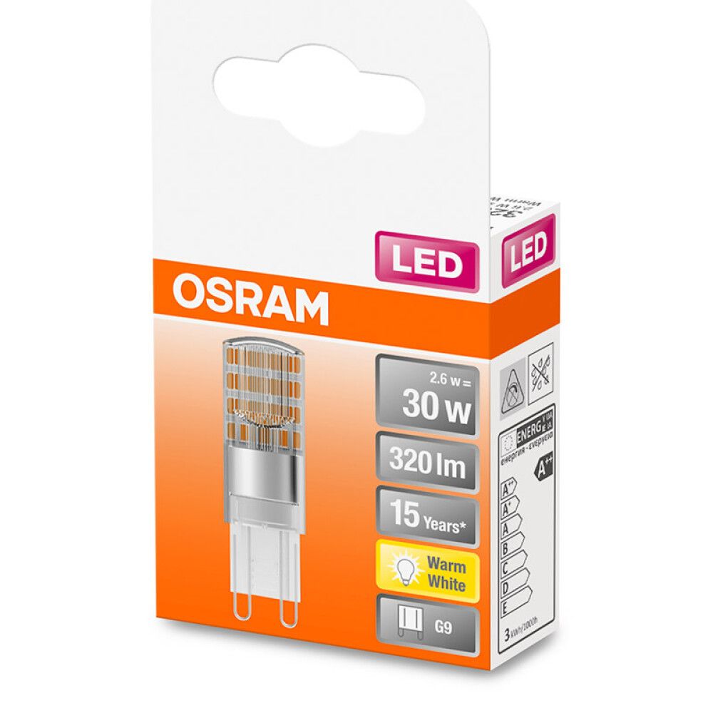 Led Pin Osram G9 30 2.6W/2700K G9