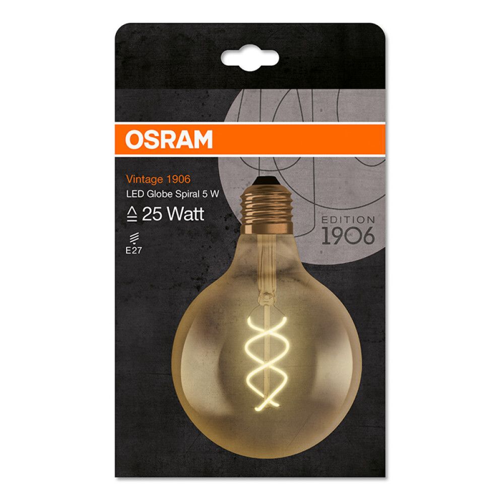 LED-lamppu Osram Vintage Edition 1906 LED Globe 5 W