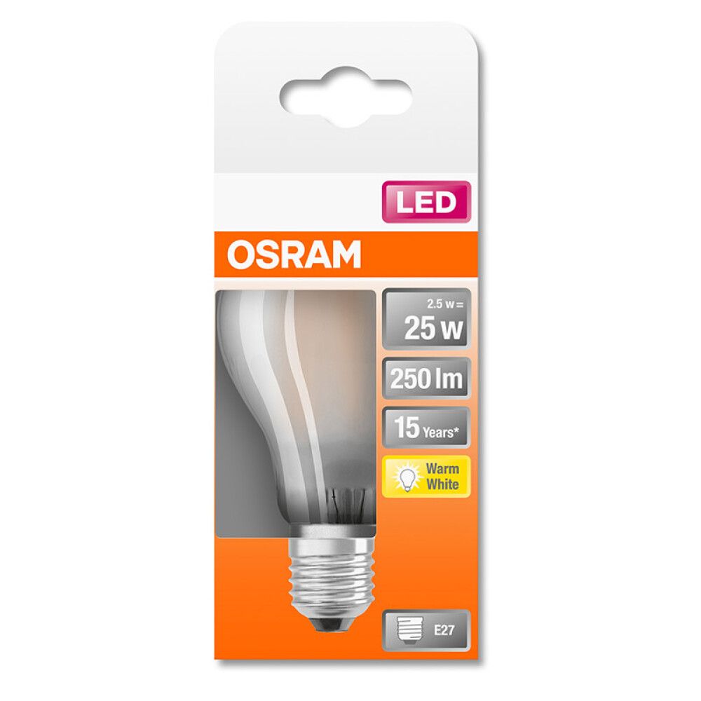 Led Star Osram CLAS A 25 FR 2.5W/2700K E27