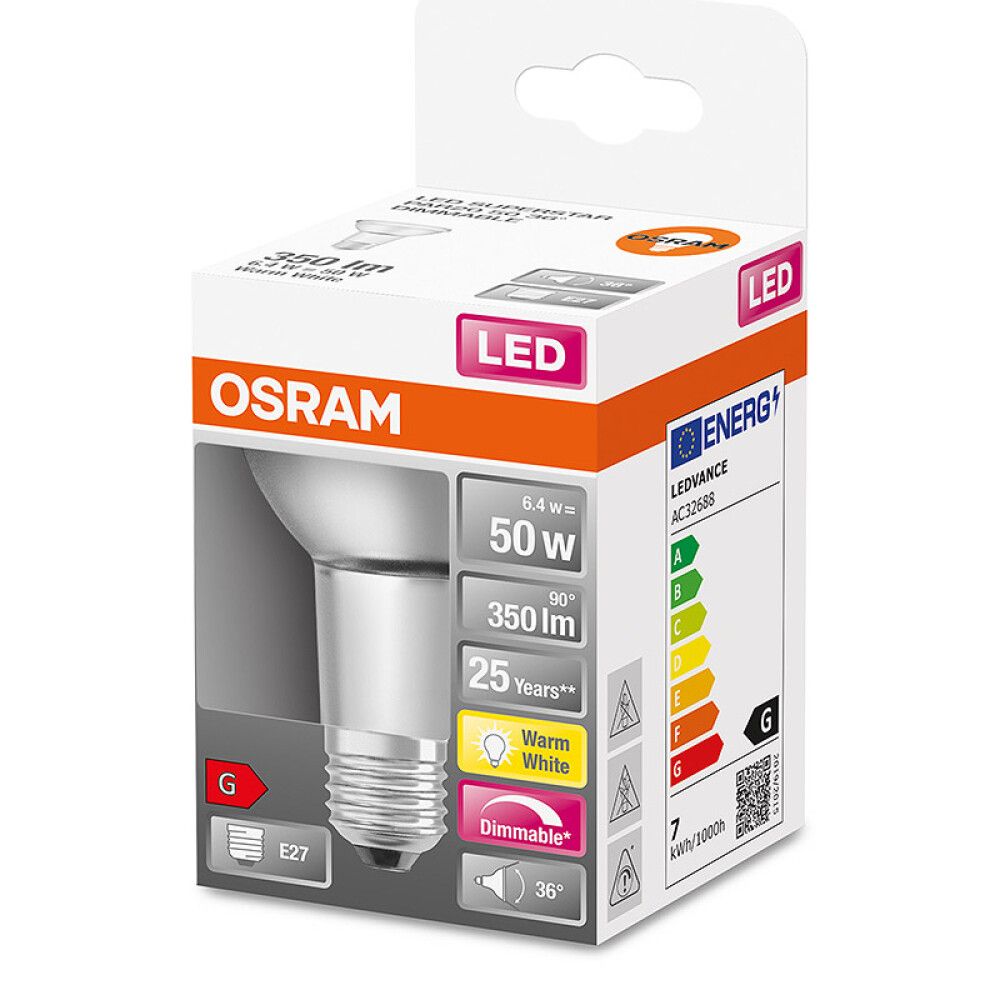Osram Led Superstar Par 20 65 36 D Kirkas